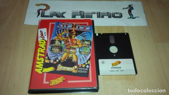 Videojuegos y consolas: AMSTRAD DISK DISCO STRIDER VERSION ESPA&Ntilde;A MUY BUEN ESTADO - Foto 1