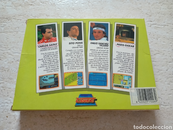 Videojuegos y consolas: Pack Powersports / Amstrad / Zigurat - Foto 5