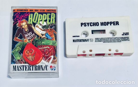 Videojuegos y consolas: Psycho Hopper [MC Lothlorien] 1989 [Mastertronic Plus] [Amstrad CPC] - Foto 4