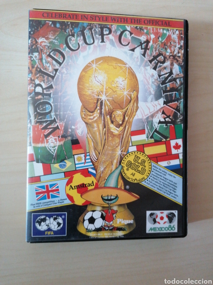 Videojuegos y Consolas: WORLD CUP CARNIVAL - AMSTRAD - MÉXICO 1986 - Foto 1 - 289557323