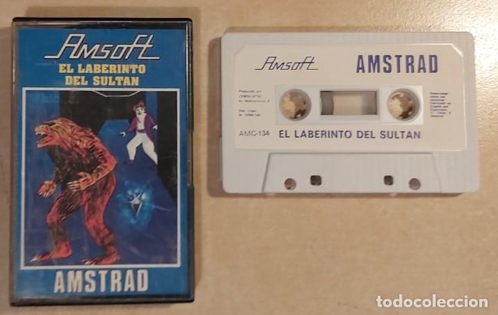 Videojuegos y consolas: El Laberinto del Sult&aacute;n - Amstrad Cinta - Foto 1