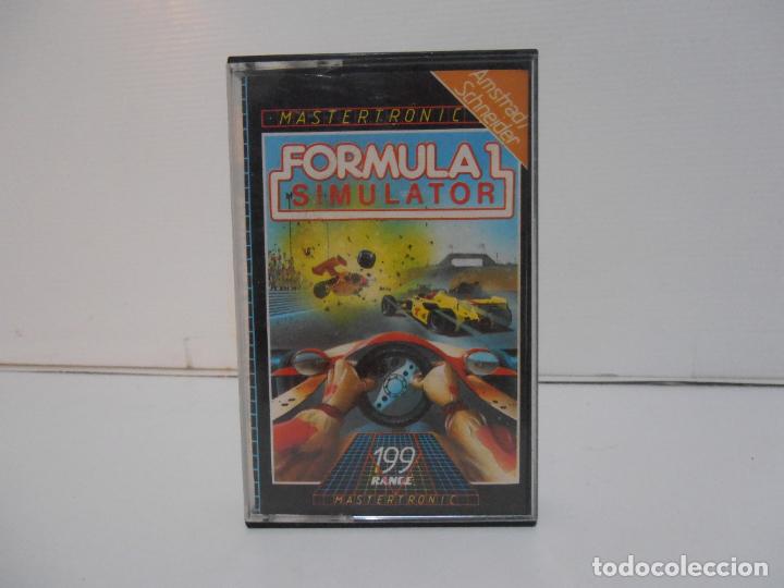 Videojuegos y consolas: JUEGO CINTA AMSTRAD FORMULA 1 SIMULATOR, MASTERTRONIC - Foto 1