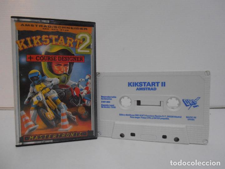 Videojuegos y consolas: JUEGO CINTA AMSTRAD KIKSTART II, DRC - Foto 2