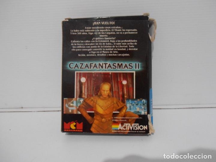 Videojuegos y Consolas: JUEGO CINTA AMSTRAD CAZAFANTASMAS II, CAJA CARTON, MCM ACTIVISION - Foto 7 - 301754983