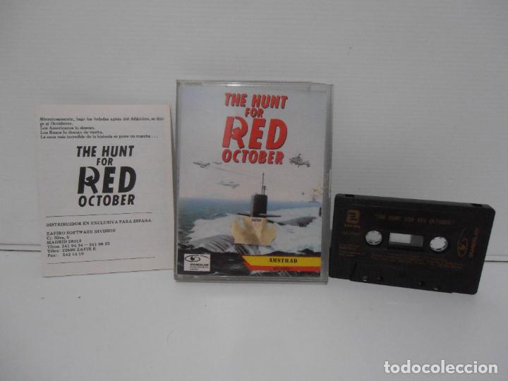 Videojuegos y Consolas: JUEGO CINTA AMSTRAD THE HUNT FOR RED OCTUBER, CAJA GRANDE - Foto 2 - 301755353