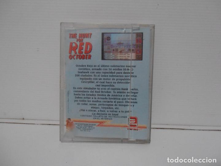 Videojuegos y Consolas: JUEGO CINTA AMSTRAD THE HUNT FOR RED OCTUBER, CAJA GRANDE - Foto 3 - 301755353