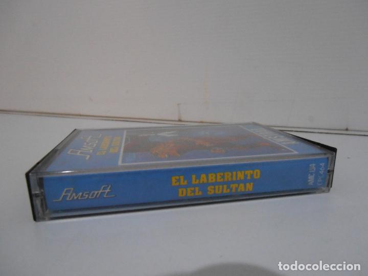 Videojuegos y consolas: JUEGO CINTA AMSTRAD AMSOFT EL LABERINTO DEL SULTAN - Foto 3