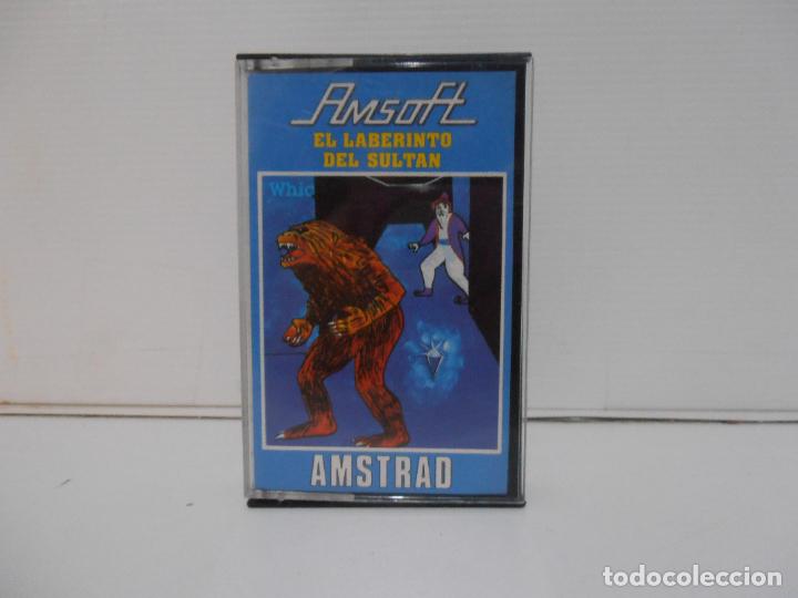 Videojuegos y consolas: JUEGO CINTA AMSTRAD AMSOFT EL LABERINTO DEL SULTAN - Foto 1
