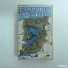 Videojuegos y Consolas: CHAMONIX CHALLENGE / JEWELL CASE / AMSTRAD CPC 464 / RETRO VINTAGE / CASSETTE. Lote 306368078