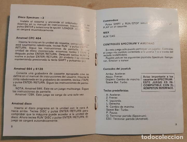 Videojuegos y consolas: Pack Ruedas de fuego - Amstrad CPC Cinta - Foto 10