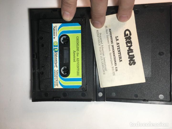 Videojuegos y consolas: JUEGO AMSTRAD CPC 464 GREMLINS - Foto 2