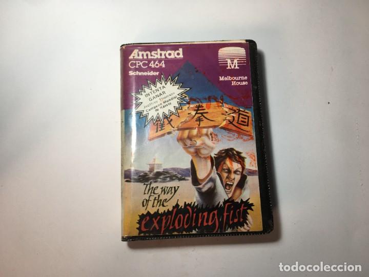 Videojuegos y consolas: JUEGO AMSTRAD CPC 464 THE WAY OF THE EXPLODING FIST - Foto 1