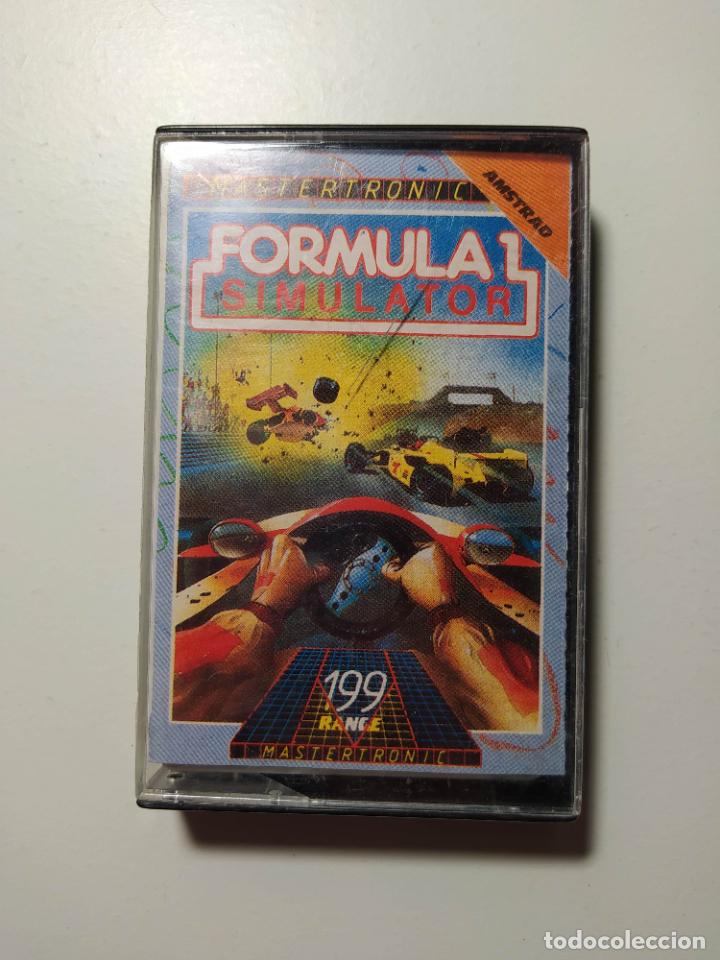 Videojuegos y consolas: JUEGO FORMULA 1 SIMULATOR MASTERTRONIC. AMSTRAD. TDKCST39A - Foto 1