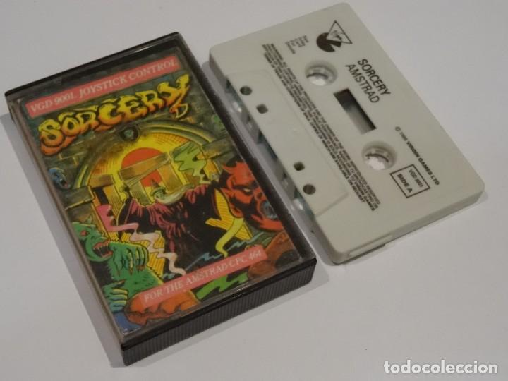 Videojuegos y consolas: AMSTRAD CPC 464 y 6128 - Sorcery Ed. Espa&ntilde;ola - Foto 1