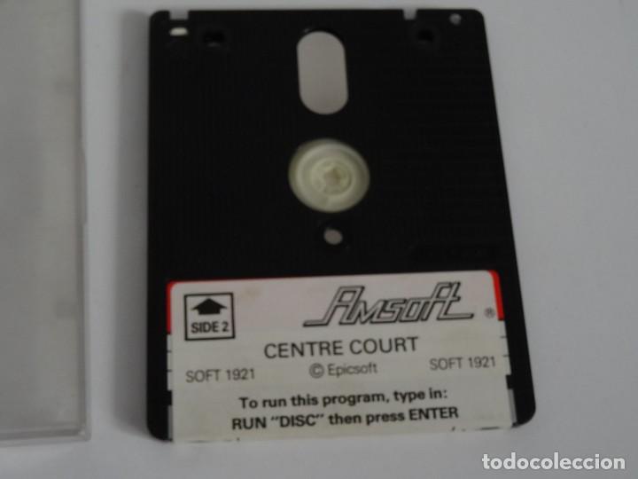 Videojuegos y consolas: AMSTRAD CPC 6128 Disc - Centre Court Ed. Amsoft - Foto 3