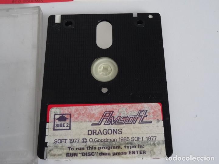 Videojuegos y consolas: AMSTRAD CPC 6128 Disc - Dragons Ed. Amsoft - Foto 3
