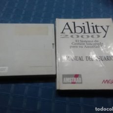 Videojuegos y Consolas: ABILITY 2000. EL SISTEMA DE GESTIÓN INTEGRADA PARA SU AMSTRAD PC.. Lote 315550208