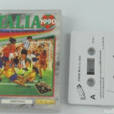 Videojuegos y Consolas: ~ JUEGO CASETE ORIGINAL AMSTRAD ITALIA 1990 FUTBOL ERBE ~. Lote 316245103