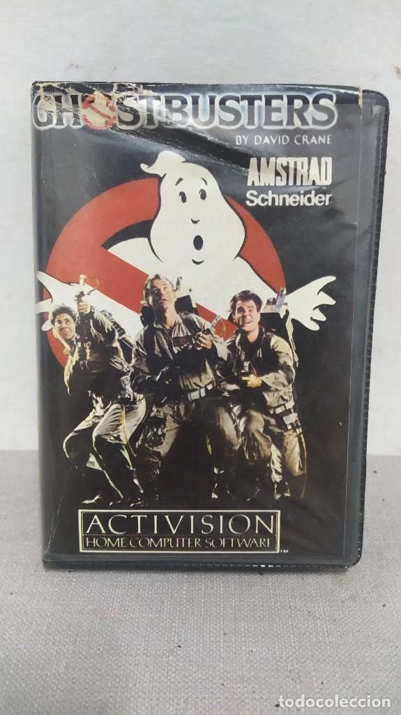 Videojuegos y consolas: Ghostbusters Amstrad. Activision 1985 - Foto 1
