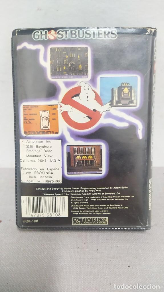 Videojuegos y consolas: Ghostbusters Amstrad. Activision 1985 - Foto 2