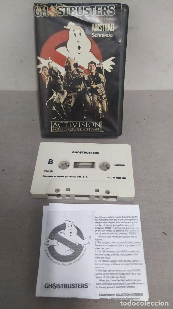 Videojuegos y consolas: Ghostbusters Amstrad. Activision 1985 - Foto 7