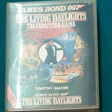Videojuegos y Consolas: JAMES BOND 007 THE LIVING DAYLIGHTS - JUEGO AMSTRAD CINTA/CASSETTE. Lote 336309938