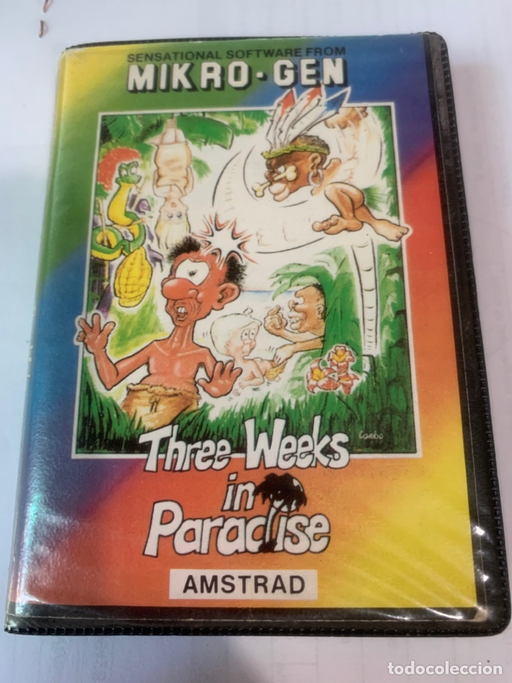 Videojuegos y consolas: Three weeks in paradise Amstrad - Foto 1