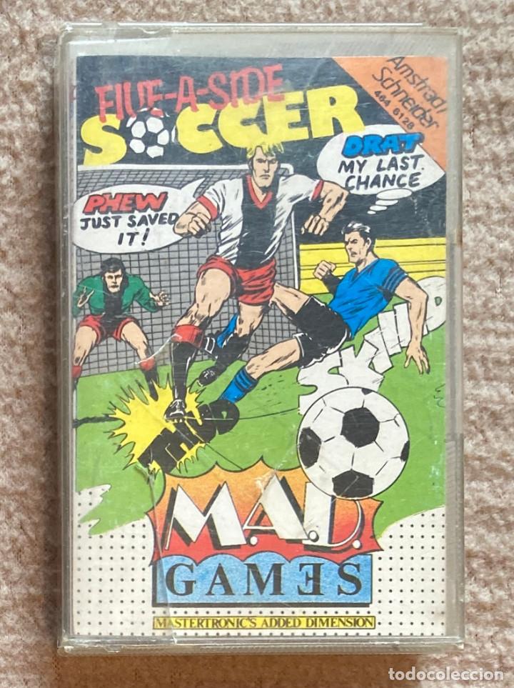 Videojuegos y consolas: FIVE A SIDE SOCCER AMSTRAD - Foto 1