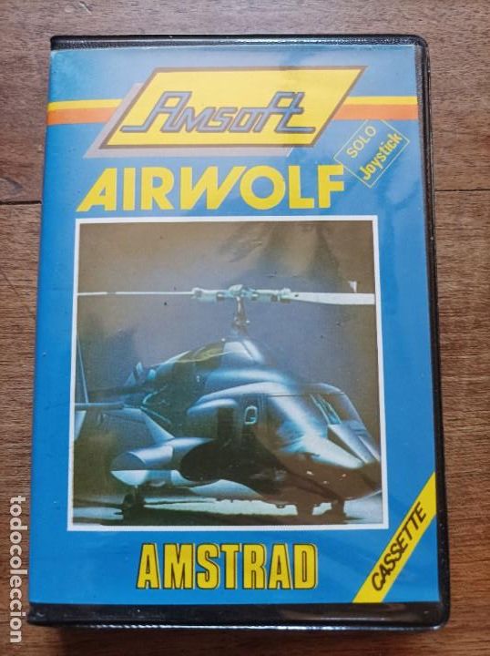 Videojuegos y consolas: Video juego Amstrad Airwolf - Foto 1