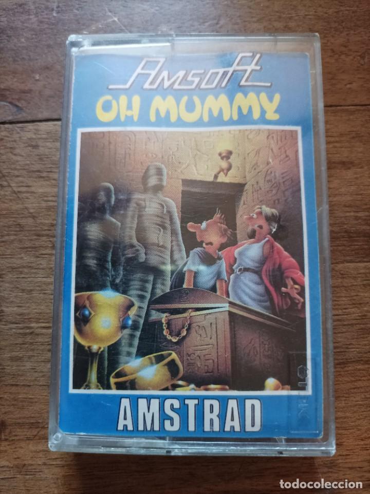 Videojuegos y consolas: Video juego Amstrad oh mummy - Foto 1