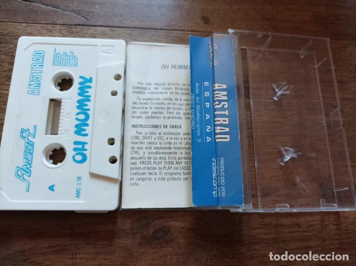 Videojuegos y consolas: Video juego Amstrad oh mummy - Foto 3