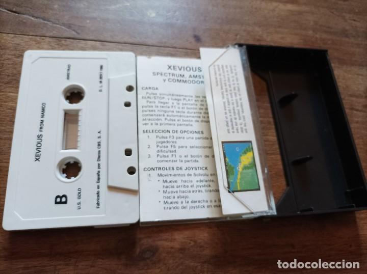 Videojuegos y consolas: Video juego Amstrad Xevious - Foto 3