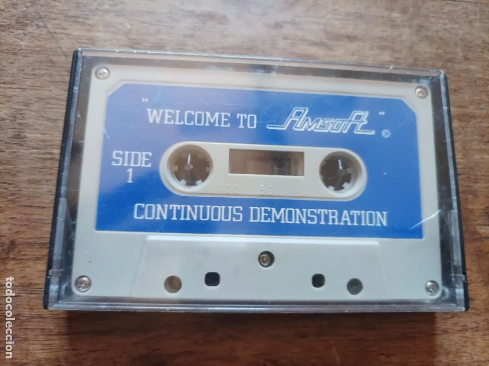 Videojuegos y consolas: Cinta Amstrad continuous demonstration - Foto 1