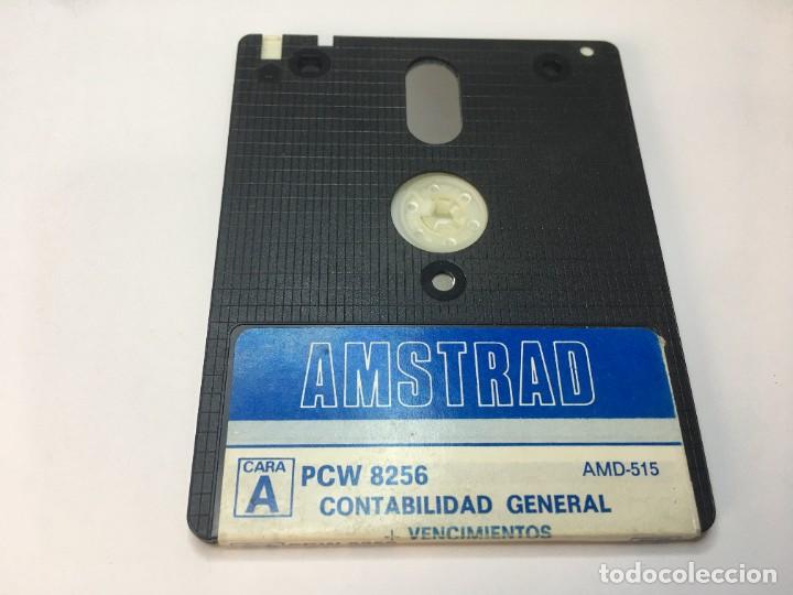 Videojuegos y consolas: AMSTRAD DISC PCM 8256 CONTABILIDAD GENERAL + VENCIMIENTOS - Foto 1