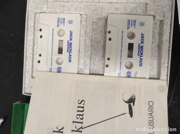Videojuegos y consolas: Jack Nicklaus Golf Amstrad Cinta - Foto 3