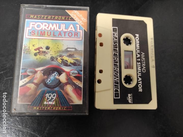 Videojuegos y consolas: JUEGO CINTA AMSTRAD FORMULA 1 SIMULATOR, MASTERTRONIC - Foto 1