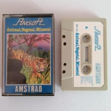 Videojuegos y Consolas: AMSTRAD VIDEOJUEGO ANTIGUOS CASETTE (1980)-#AMSOFT ANIMAL VEGETAL MINERAL. Lote 357958255