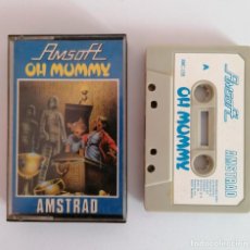 Videojuegos y Consolas: AMSTRAD VIDEOJUEGO ANTIGUOS CASETTE (1980)-#OH MUMMY. Lote 357958675