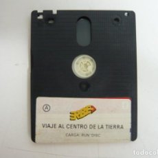 Videojuegos y Consolas: VIAJE AL CENTRO DE LA TIERRA - TOPO SOFT / SOLO DISKETTE / AMSTRAD CPC / RETRO VINTAGE / DISCO. Lote 358834585