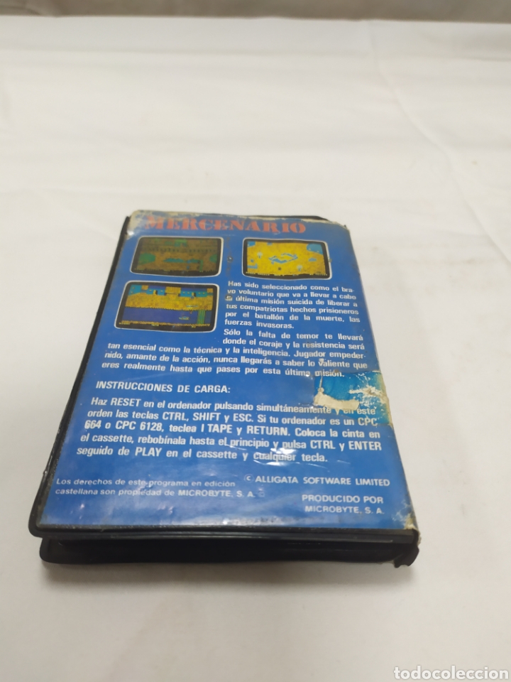 Videojuegos y consolas: Caja del Mercenario para Amstrad - Foto 2
