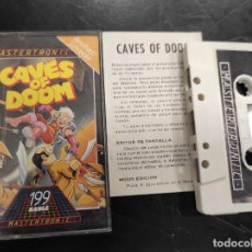 Videojuegos y Consolas: CAVES OF DOOM / AMSTRAD CPC 464 / RETRO VINTAGE / CASSETTE. Lote 362291355