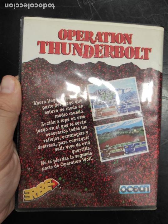 Videojuegos y consolas: Operation thunderbolt amstrad en estuche - CPC - Foto 4