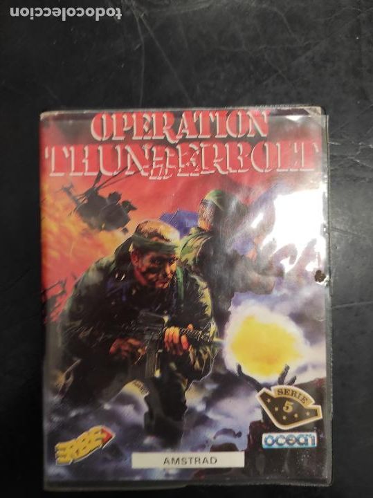 Videojuegos y consolas: Operation thunderbolt amstrad en estuche - CPC - Foto 1