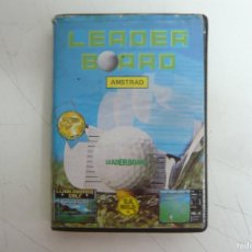 Videojuegos y Consolas: LEADER BOARD - ERBE - ESTUCHE / AMSTRAD CPC 464 / RETRO VINTAGE / CASSETTE. Lote 366293896