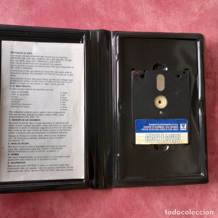 Videojuegos y consolas: Indescomp - Programas / Estuche grande / Amstrad CPC 6128/ Retro Vintage / Disco - Diskette - Foto 2