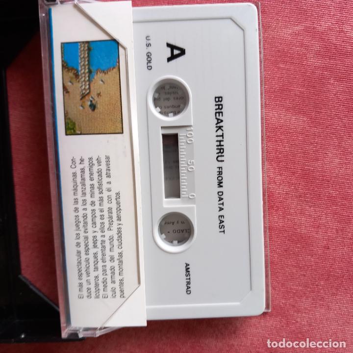 Videojuegos y consolas: BREAKTHRU CPC CASSETTE CINTA AMSTRAD - Foto 2