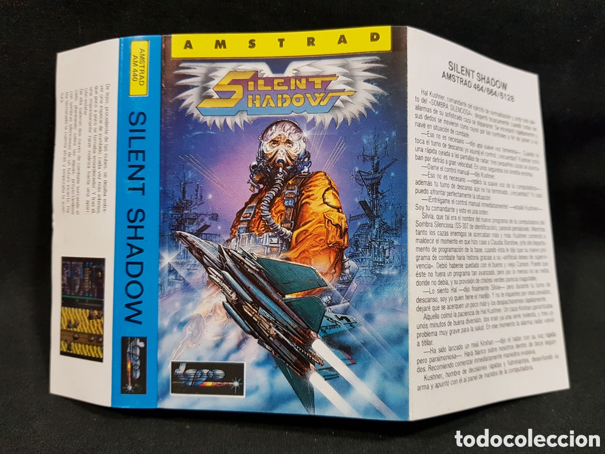 Videojuegos y consolas: AMSTRAD Silent Shadow Topo Soft Erbe Software CBS 1988 - Foto 3