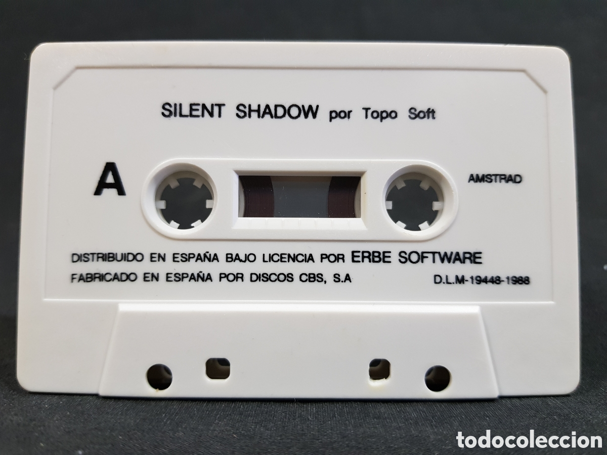 Videojuegos y consolas: AMSTRAD Silent Shadow Topo Soft Erbe Software CBS 1988 - Foto 5