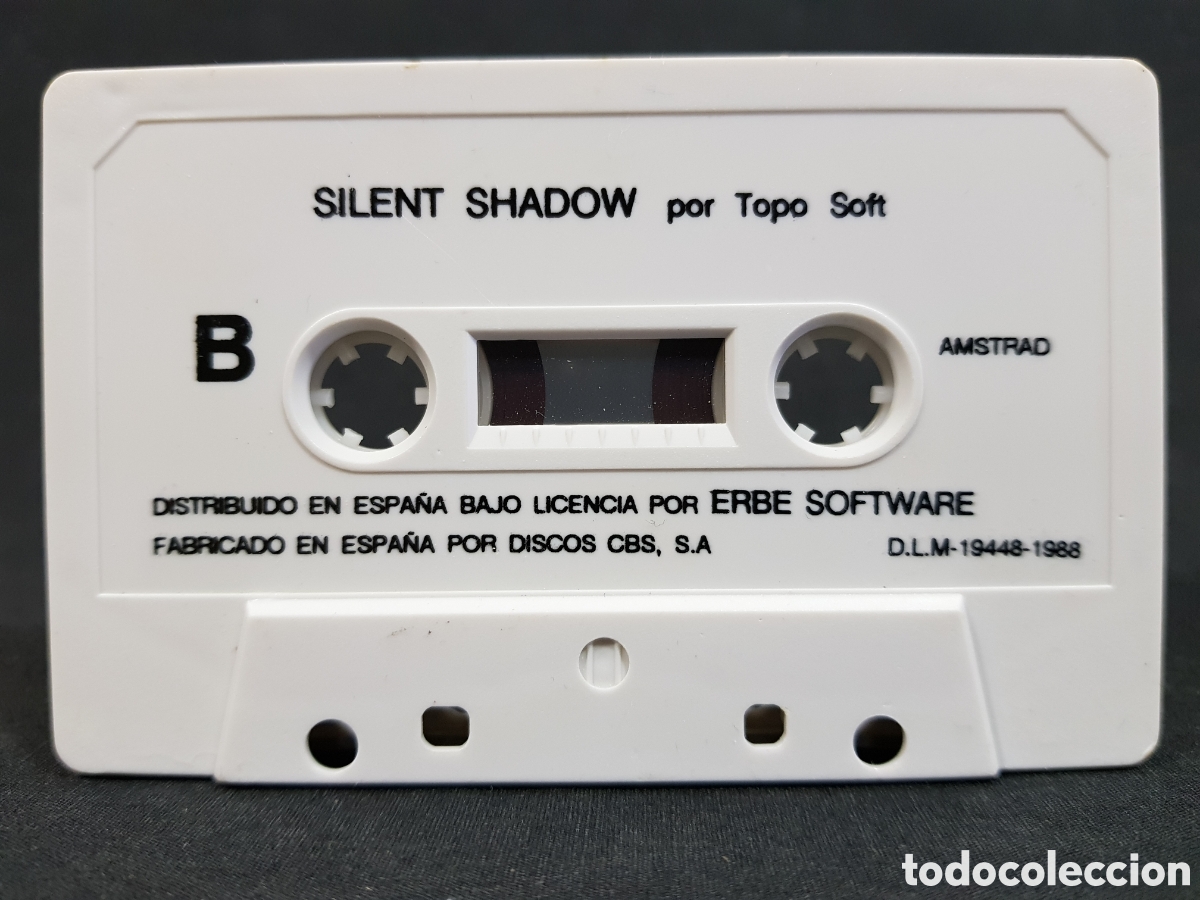 Videojuegos y consolas: AMSTRAD Silent Shadow Topo Soft Erbe Software CBS 1988 - Foto 6