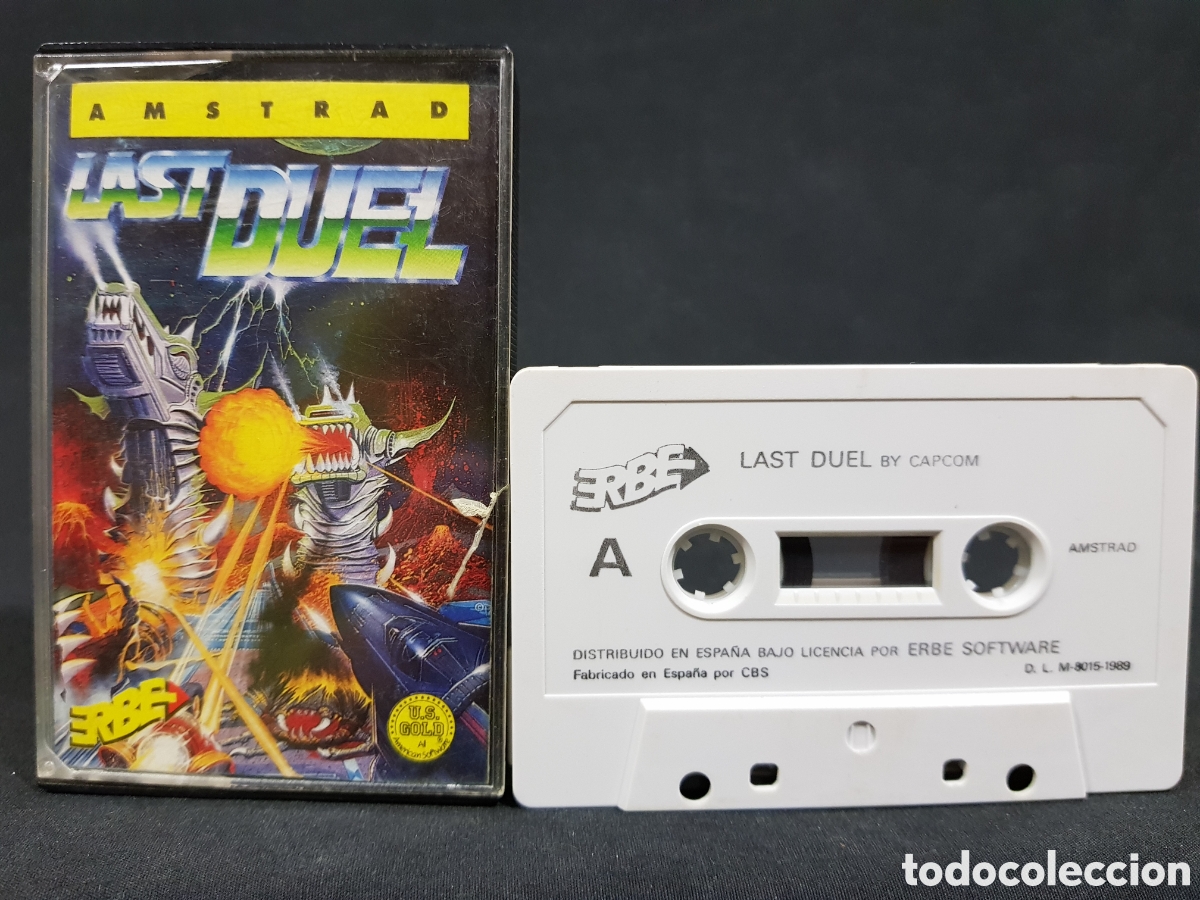 Videojuegos y consolas: AMSTRAD Last Duel by Capcom ERBE Software CBS 1989 - Foto 2